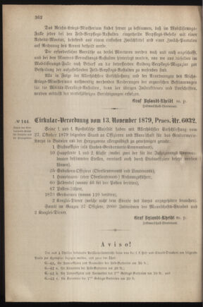 Verordnungsblatt für das Kaiserlich-Königliche Heer 18791119 Seite: 4