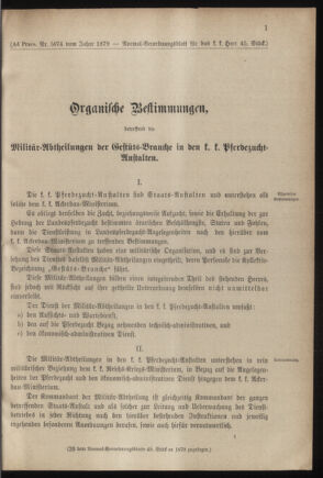 Verordnungsblatt für das Kaiserlich-Königliche Heer 18791119 Seite: 5