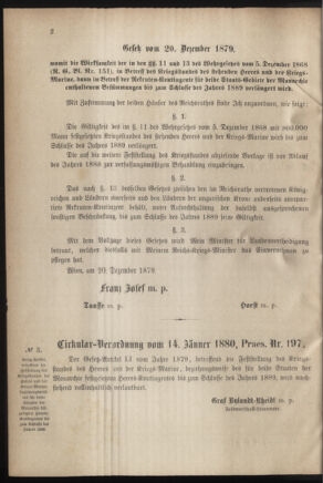 Verordnungsblatt für das Kaiserlich-Königliche Heer 18800120 Seite: 2