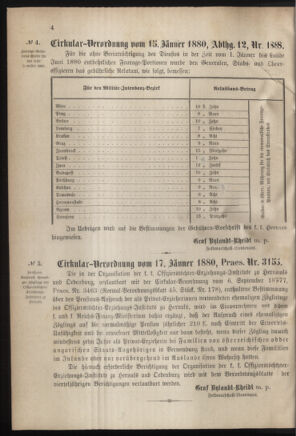 Verordnungsblatt für das Kaiserlich-Königliche Heer 18800120 Seite: 4