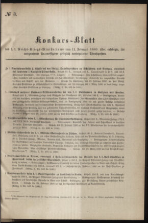 Verordnungsblatt für das Kaiserlich-Königliche Heer 18800211 Seite: 5