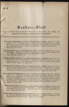 Verordnungsblatt für das Kaiserlich-Königliche Heer 18800309 Seite: 3