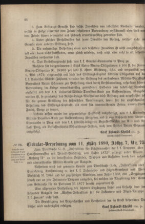 Verordnungsblatt für das Kaiserlich-Königliche Heer 18800315 Seite: 2