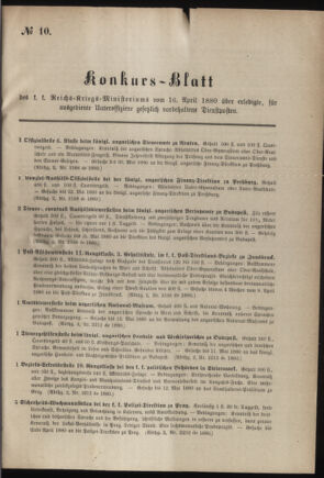 Verordnungsblatt für das Kaiserlich-Königliche Heer 18800416 Seite: 9