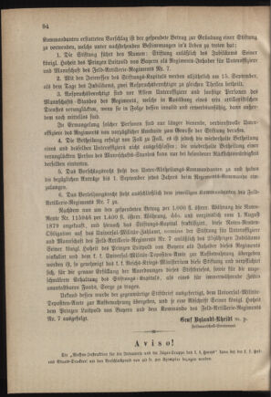 Verordnungsblatt für das Kaiserlich-Königliche Heer 18800529 Seite: 2