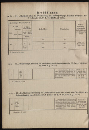 Verordnungsblatt für das Kaiserlich-Königliche Heer 18800710 Seite: 18