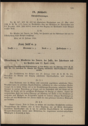 Verordnungsblatt für das Kaiserlich-Königliche Heer 18800722 Seite: 19