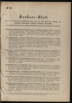 Verordnungsblatt für das Kaiserlich-Königliche Heer 18800728 Seite: 29