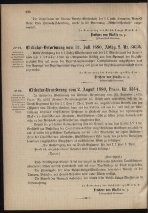 Verordnungsblatt für das Kaiserlich-Königliche Heer 18800804 Seite: 2