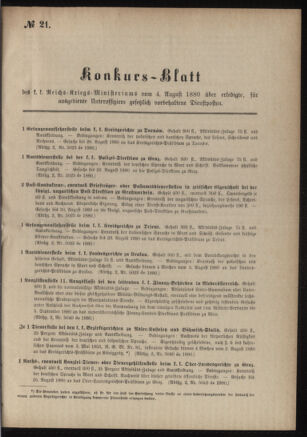 Verordnungsblatt für das Kaiserlich-Königliche Heer 18800804 Seite: 3