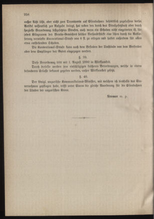 Verordnungsblatt für das Kaiserlich-Königliche Heer 18800821 Seite: 22