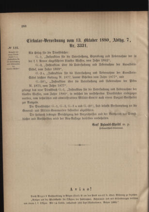 Verordnungsblatt für das Kaiserlich-Königliche Heer 18801014 Seite: 4