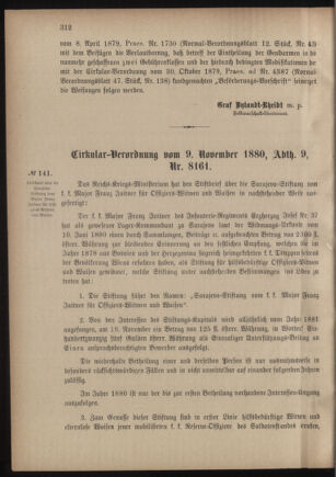 Verordnungsblatt für das Kaiserlich-Königliche Heer 18801117 Seite: 2