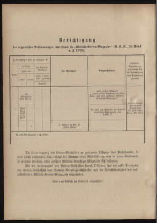 Verordnungsblatt für das Kaiserlich-Königliche Heer 18801223 Seite: 20