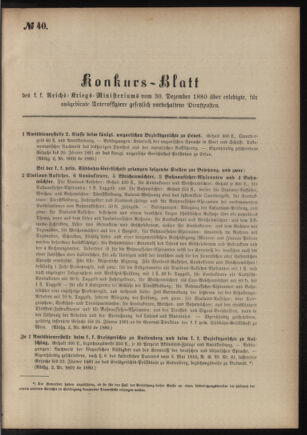 Verordnungsblatt für das Kaiserlich-Königliche Heer 18801230 Seite: 11