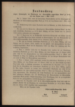 Verordnungsblatt für das Kaiserlich-Königliche Heer 18810114 Seite: 4