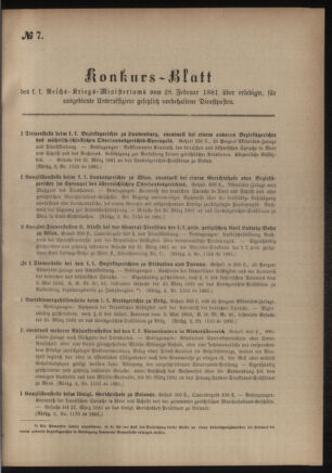 Verordnungsblatt für das Kaiserlich-Königliche Heer 18810309 Seite: 5