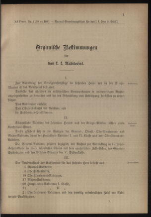 Verordnungsblatt für das Kaiserlich-Königliche Heer 18810324 Seite: 7