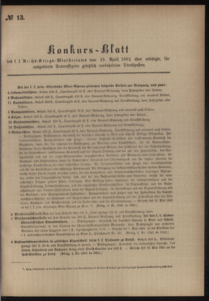 Verordnungsblatt für das Kaiserlich-Königliche Heer 18810415 Seite: 5