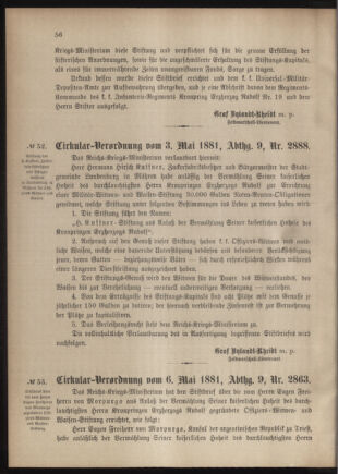 Verordnungsblatt für das Kaiserlich-Königliche Heer 18810510 Seite: 2