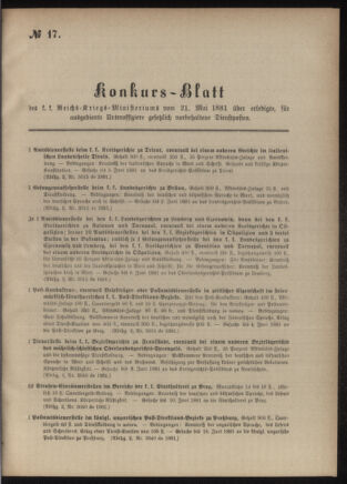 Verordnungsblatt für das Kaiserlich-Königliche Heer 18810521 Seite: 9