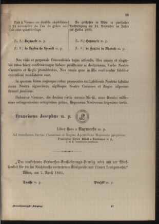 Verordnungsblatt für das Kaiserlich-Königliche Heer 18810630 Seite: 25