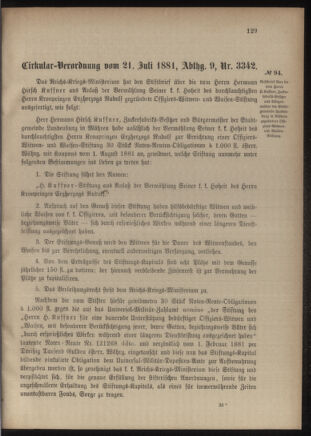 Verordnungsblatt für das Kaiserlich-Königliche Heer 18810727 Seite: 3