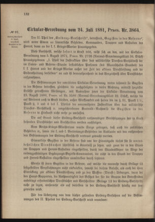 Verordnungsblatt für das Kaiserlich-Königliche Heer 18810727 Seite: 6