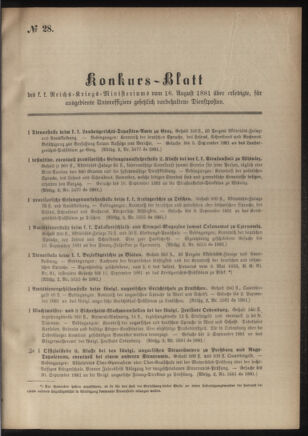 Verordnungsblatt für das Kaiserlich-Königliche Heer 18810809 Seite: 5