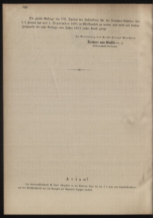 Verordnungsblatt für das Kaiserlich-Königliche Heer 18810816 Seite: 2
