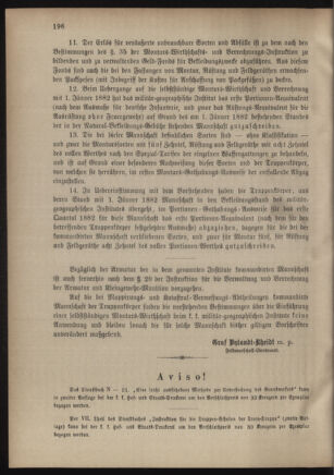 Verordnungsblatt für das Kaiserlich-Königliche Heer 18810923 Seite: 4