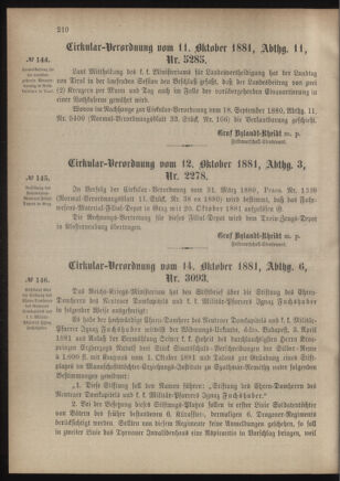 Verordnungsblatt für das Kaiserlich-Königliche Heer 18811018 Seite: 2