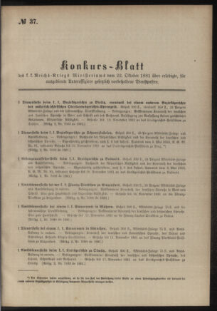 Verordnungsblatt für das Kaiserlich-Königliche Heer 18811022 Seite: 5