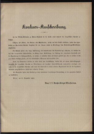 Verordnungsblatt für das Kaiserlich-Königliche Heer 18811217 Seite: 3