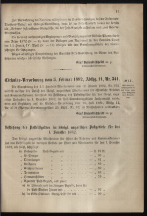 Verordnungsblatt für das Kaiserlich-Königliche Heer 18820210 Seite: 3