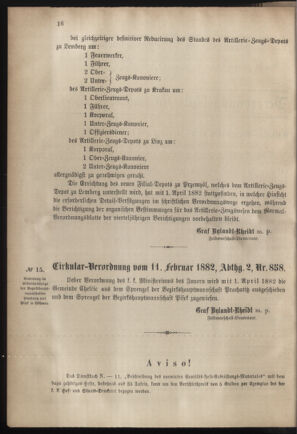 Verordnungsblatt für das Kaiserlich-Königliche Heer 18820214 Seite: 2