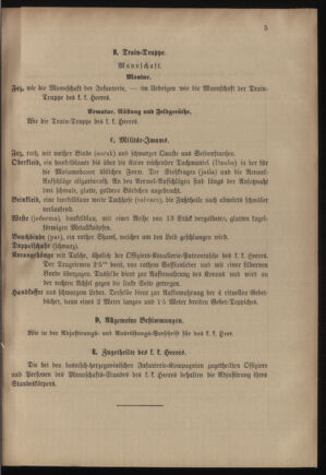 Verordnungsblatt für das Kaiserlich-Königliche Heer 18820518 Seite: 7