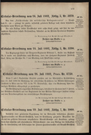 Verordnungsblatt für das Kaiserlich-Königliche Heer 18820731 Seite: 3