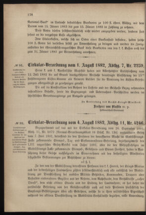 Verordnungsblatt für das Kaiserlich-Königliche Heer 18820812 Seite: 16