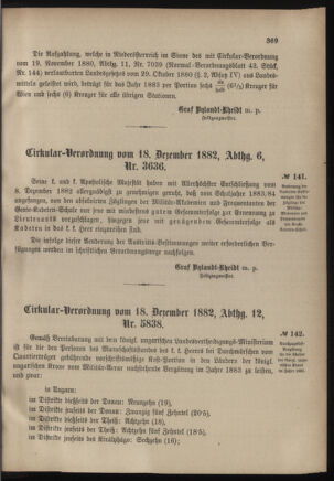 Verordnungsblatt für das Kaiserlich-Königliche Heer 18821221 Seite: 3