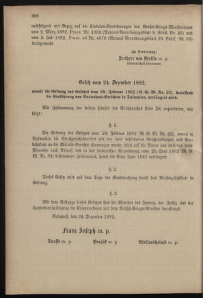 Verordnungsblatt für das Kaiserlich-Königliche Heer 18821231 Seite: 10