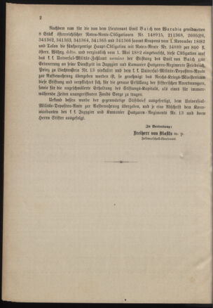 Verordnungsblatt für das Kaiserlich-Königliche Heer 18830112 Seite: 2