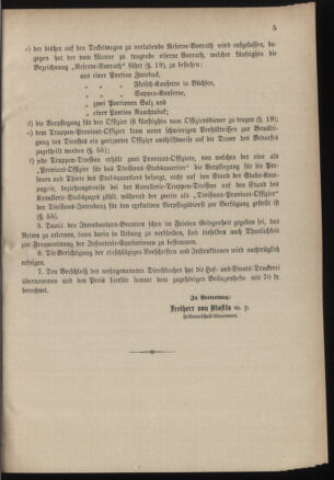 Verordnungsblatt für das Kaiserlich-Königliche Heer 18830112 Seite: 5