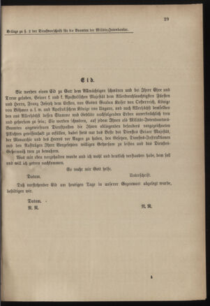 Verordnungsblatt für das Kaiserlich-Königliche Heer 18830124 Seite: 41