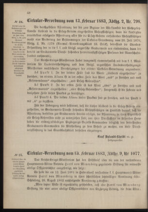 Verordnungsblatt für das Kaiserlich-Königliche Heer 18830220 Seite: 12