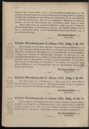 Verordnungsblatt für das Kaiserlich-Königliche Heer 18830220 Seite: 14