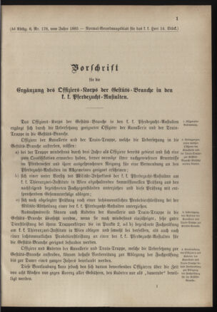 Verordnungsblatt für das Kaiserlich-Königliche Heer 18830310 Seite: 13