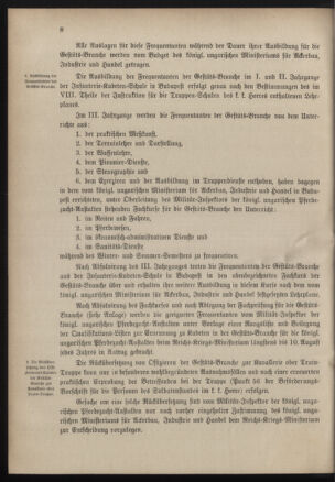 Verordnungsblatt für das Kaiserlich-Königliche Heer 18830310 Seite: 20