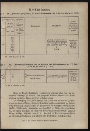 Verordnungsblatt für das Kaiserlich-Königliche Heer 18830331 Seite: 23