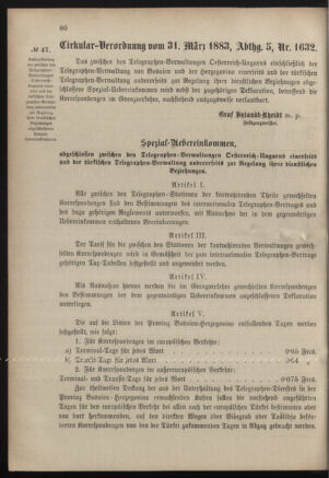 Verordnungsblatt für das Kaiserlich-Königliche Heer 18830411 Seite: 2